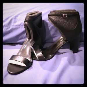 Leather Ankle Strap Sandals